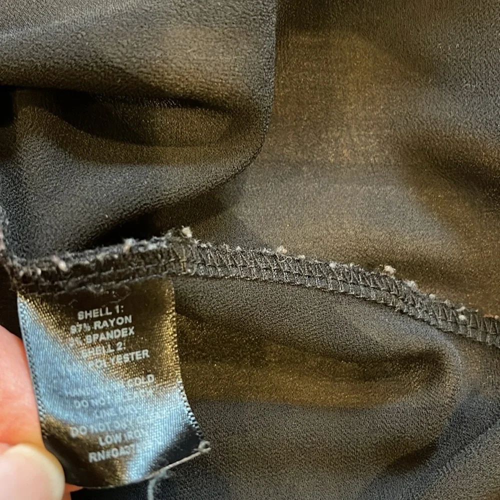 Monteau Maxi Skirt LARGE (Sheer bottom half)